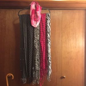 Assortment of scarves